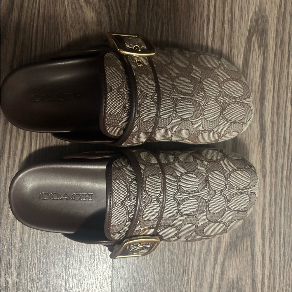 Coach Archival Buckle Clog
In Signature Jacquard